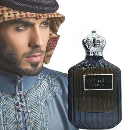 100ML Dubai Prince Men Cologne Long lasting Light Fragrance OIl Fresh Desert Flower Arabian Essential Oil Health Beauty